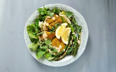 Mung Falafel mit Amaranth