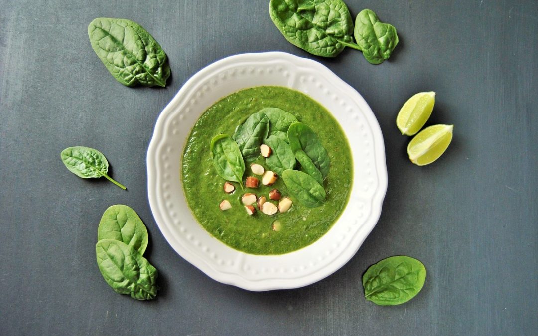 Avocado Spinat Suppe