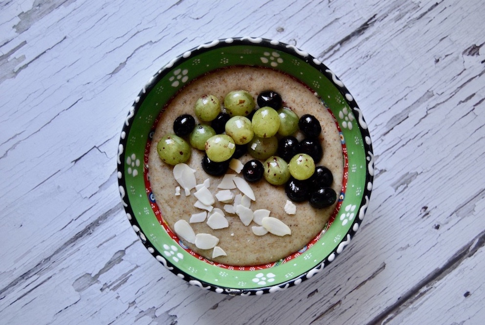 Süßes Erdmandel Porridge ohne Zucker